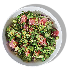 The Ika Bowl Katchaflame Poke Bowl.
